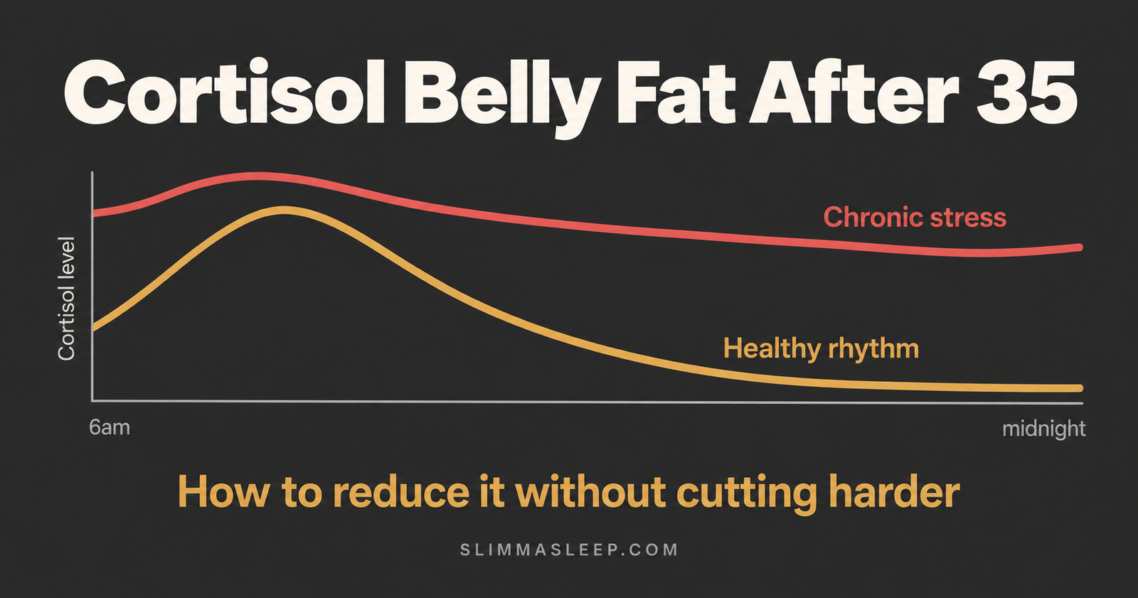 You are currently viewing Cortisol Belly Fat After 35: How to Reduce It Without Extreme Dieting