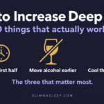 How to Increase Deep Sleep: 9 Things That Actually Work