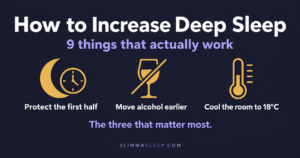 Read more about the article How to Increase Deep Sleep: 9 Things That Actually Work