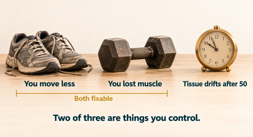 Three things that change after 40 — movement, muscle and tissue efficiency