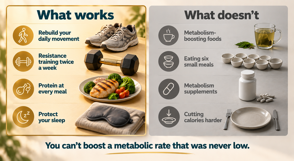 How to boost metabolism after 40 — what works and what doesn't